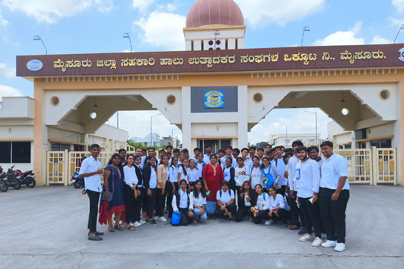 Industrial visit to mymul, Mysore