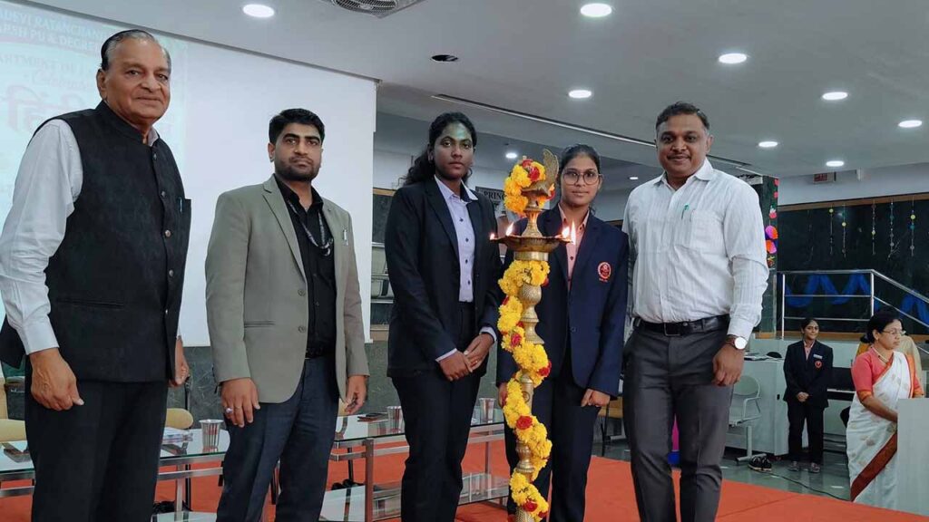 Celebrating the Power of Language at SRN Adarsh Degree College
