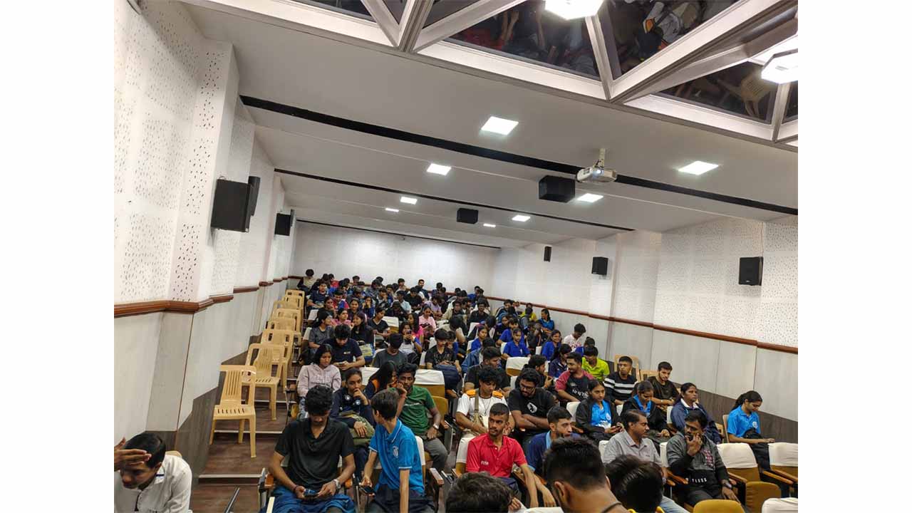 Student's Celebrating Sportsmanship and Competition at AGI Degree College Bengalore