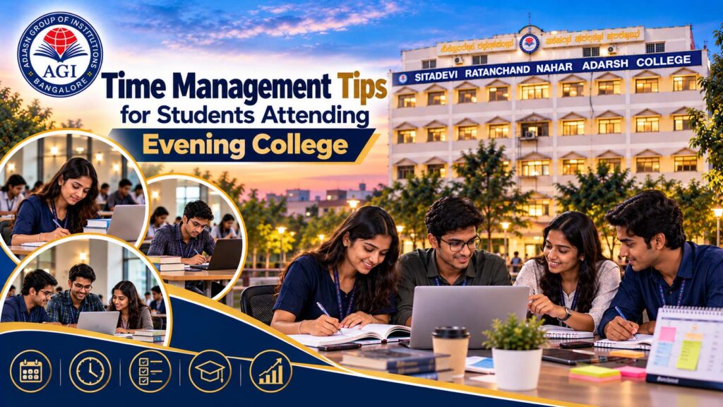 Time Management Tips for Students Attending Evening College