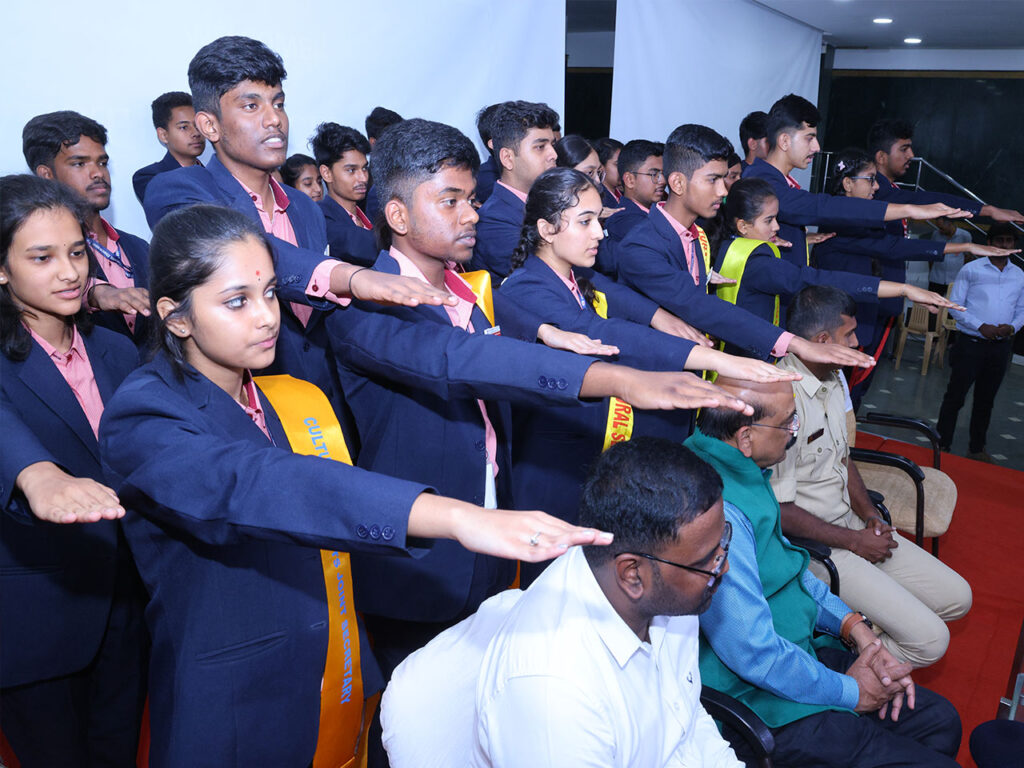 INVESTITURE CEREMONY at AGI PU College