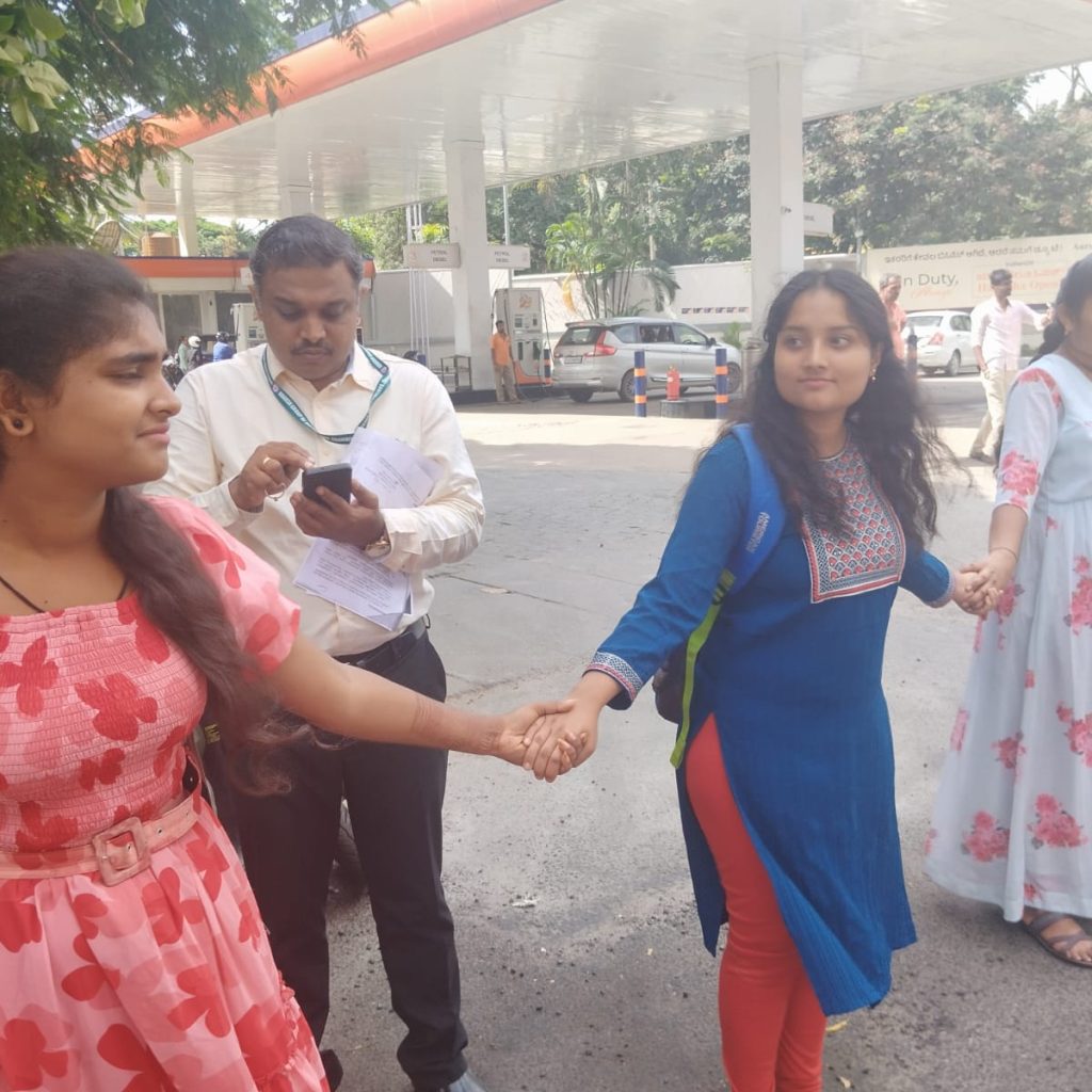 Indian Democracy's Day 2024 celebration at SRN Adarsh PU College Bangalore
