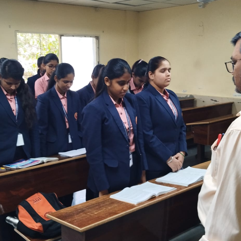 Sarvodaya Dinacharane celebration at SRN Adarsh PU College Bangalore