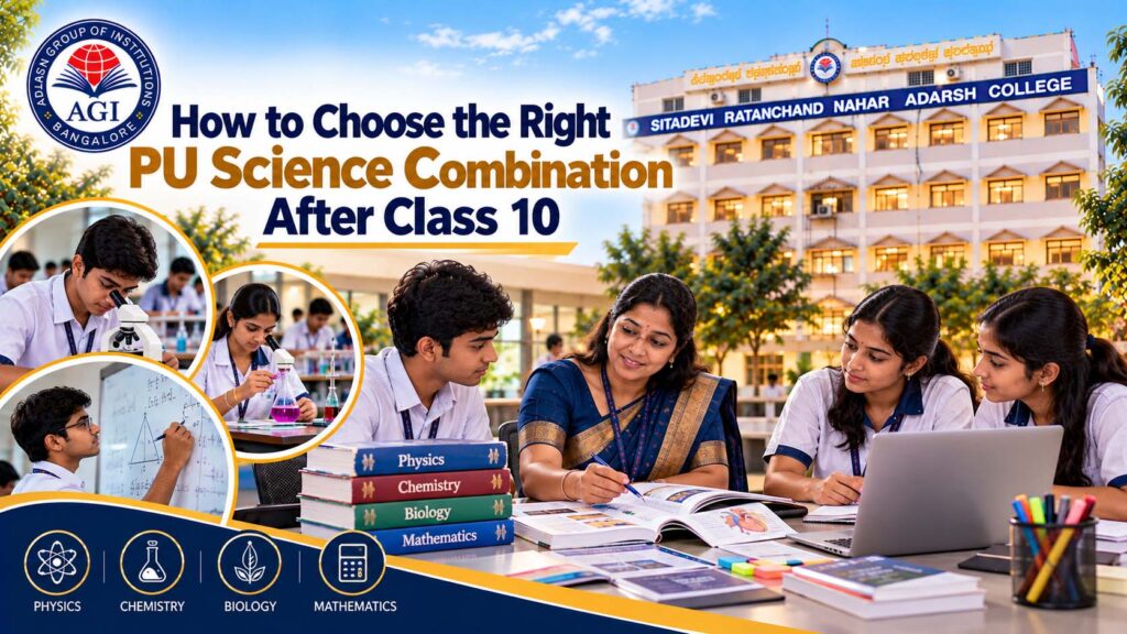 PU Science Combinations in Bangalore
