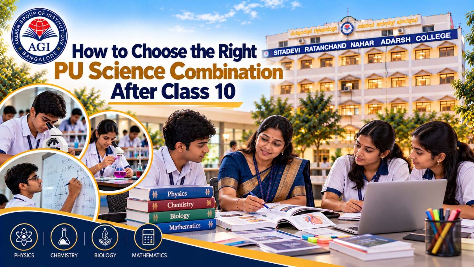 PU Science Combinations in Bangalore