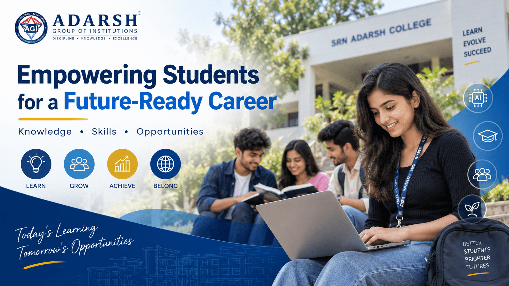 Students building a future-ready career at Adarsh Group of Institutions